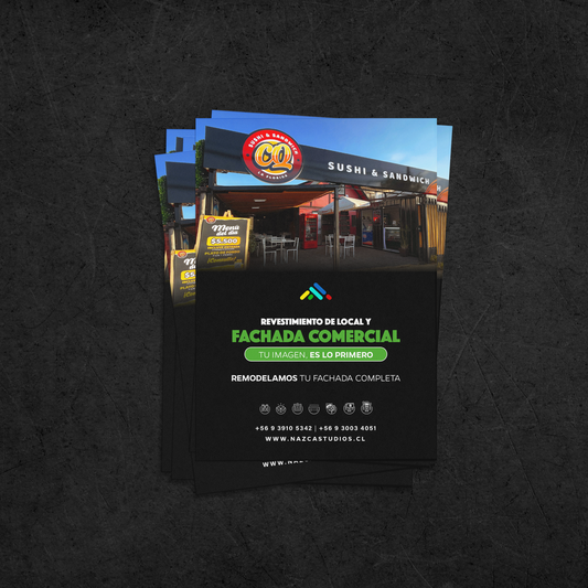 Bastidor "VOGUE" Tinta Negra